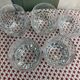 Lot de 5 gobelets en cristal
