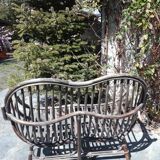 Former seat in bamboo and rattan