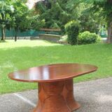 Vivai del Sud rattan and solid wood table