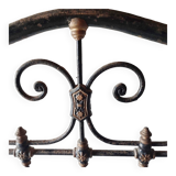Wrought iron bed