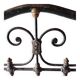 Wrought iron bed