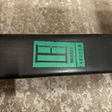 4 chaises scandinaves italiennes Gessef noires bois massif et cordage