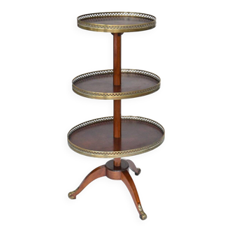 Side table called "Dumb Waiter" stamped J. Champ in Paris.