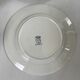 Lot of 6 blue-green ironstone plates, antique French earthenware.
