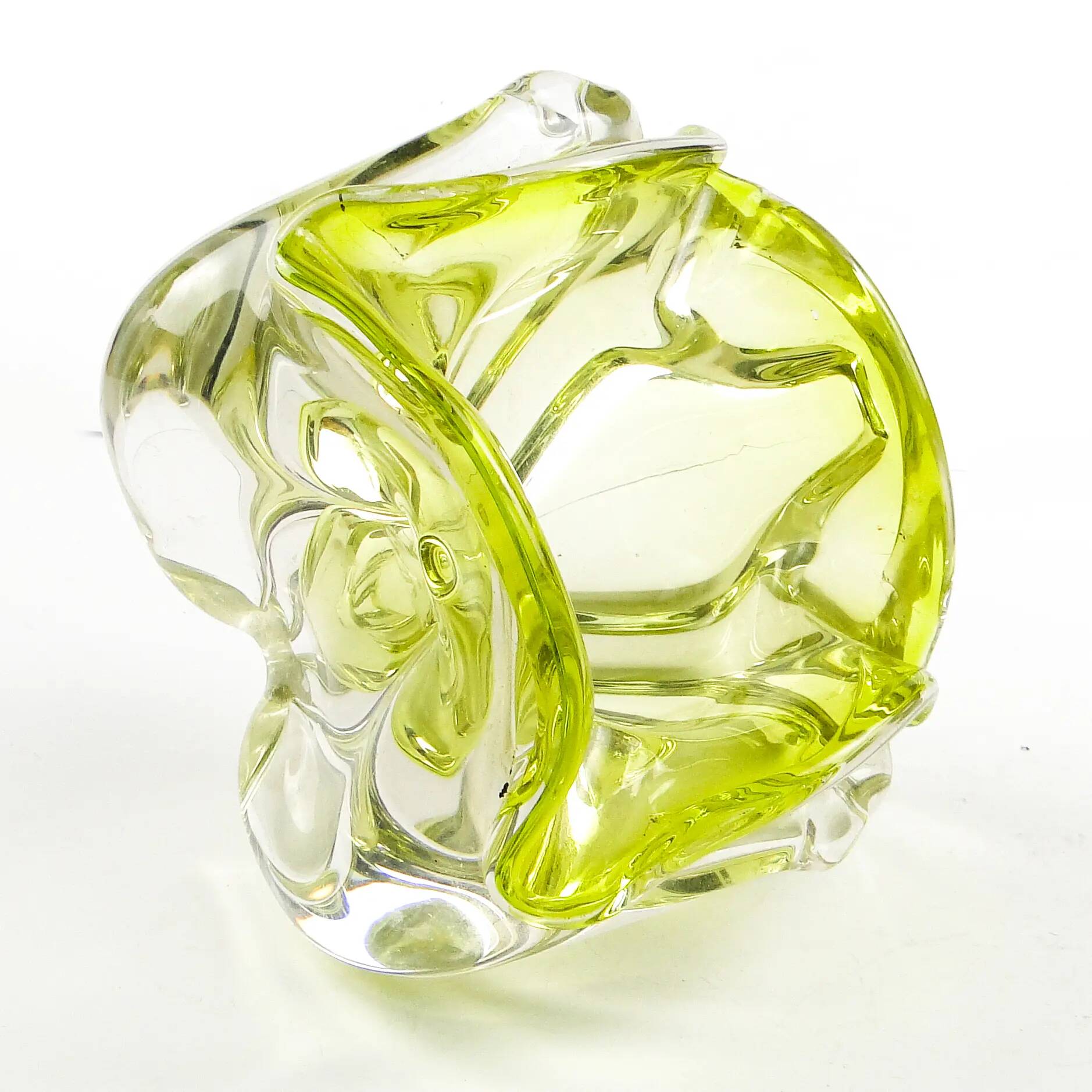 Mid-century modern organiser, glass, designed by J. Hospodka, Czechoslovakia, 1960s