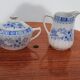 Sugar bowl and porcelain milk jar Seltmann Weiden Bavaria
