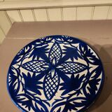 Vintage handmade ceramic plate