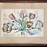 André Lhote watercolor on paper circa 1930