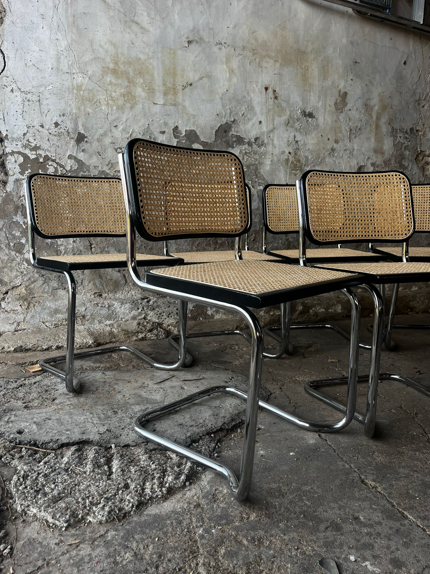 B32 chairs by Marcel Breuer