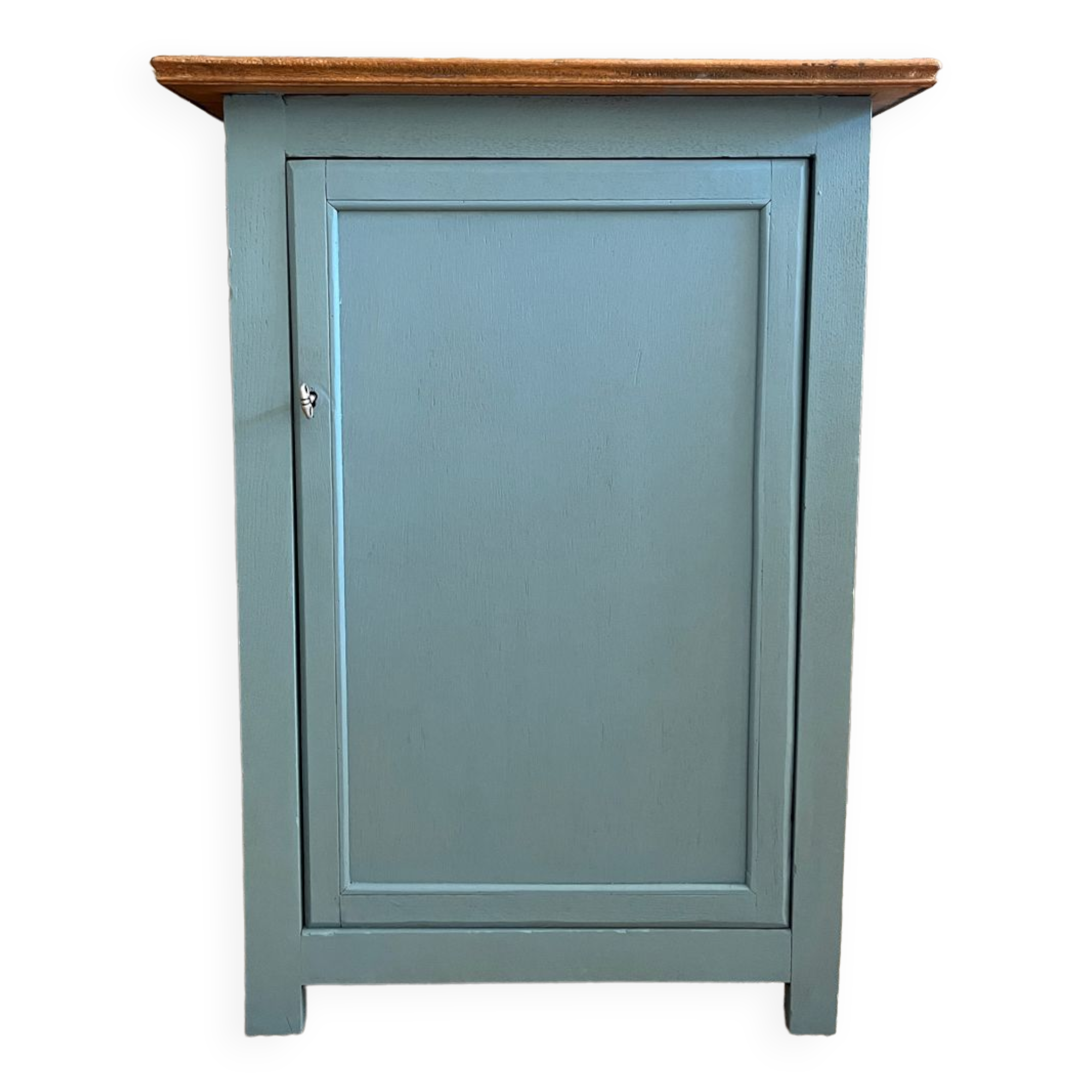 Buffet ancien bleu zingueur