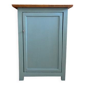 Buffet ancien bleu zingueur