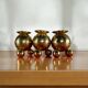 Vintage brass candlesticks Gusum Sweden 1980 x3
