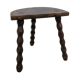 Wooden tripod stool