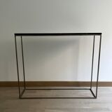 Mahaut AMPM marble and brass console