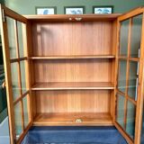 80s pine display case