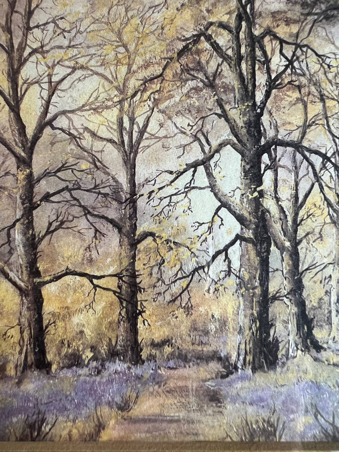 John Straw's numbered painting