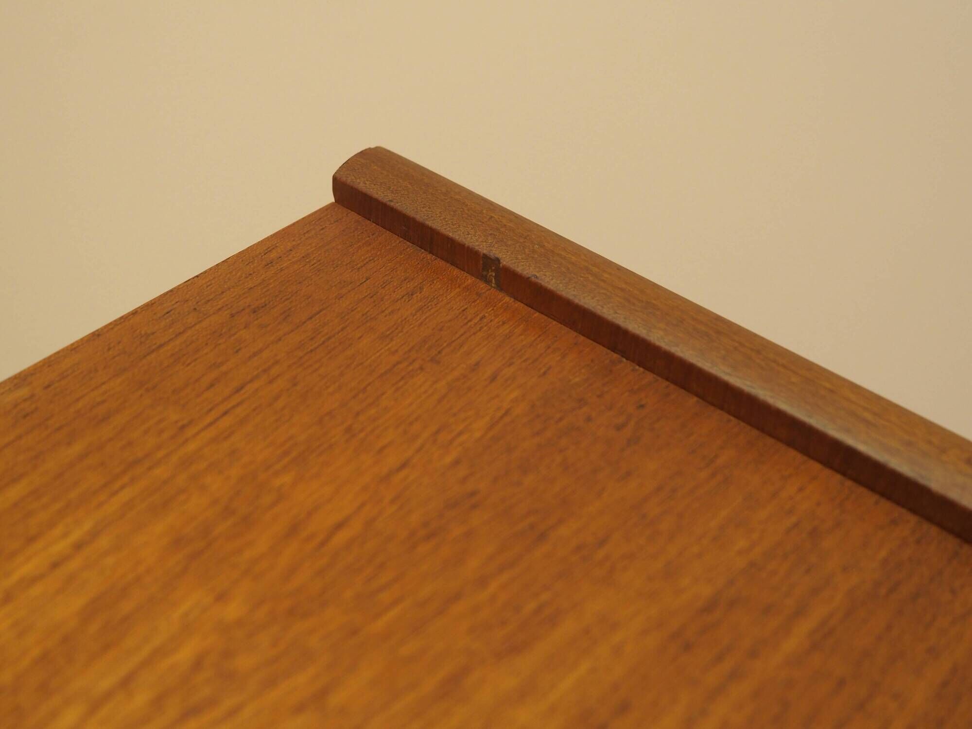 Danish Teak Cabinet with Sliding Doors, 1970s