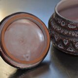Ceramic pot with lid by Jean Austruy Vallauris