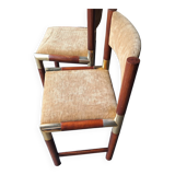 Chairs 70s mahogany