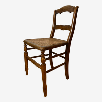 Antique wooden chair and canning