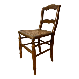 Antique wooden chair and canning