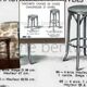 Tabouret bistro Baumann 1930s