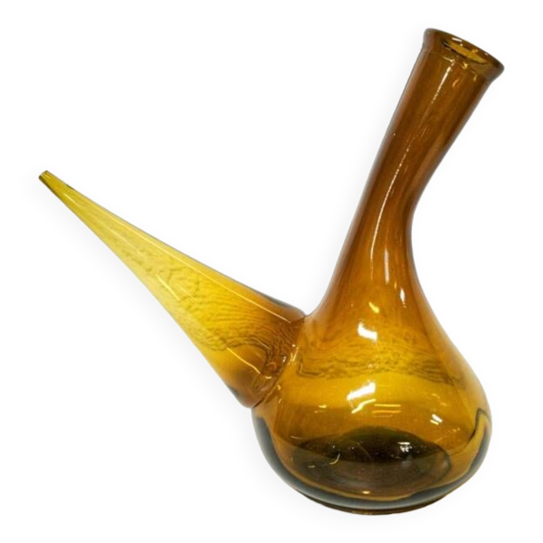 Porró Catalan en verre ambré
