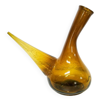 Porró Catalan in amber glass