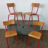 Chaises d'école