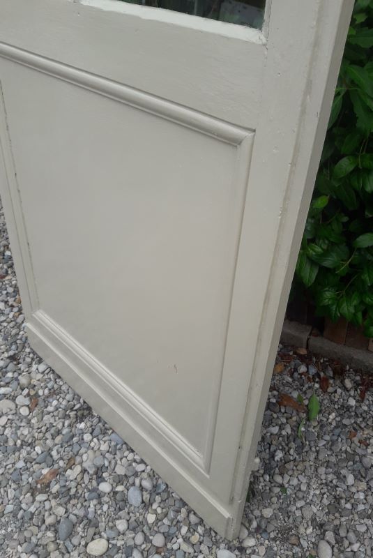 Old glazed communication door, 81x224cm