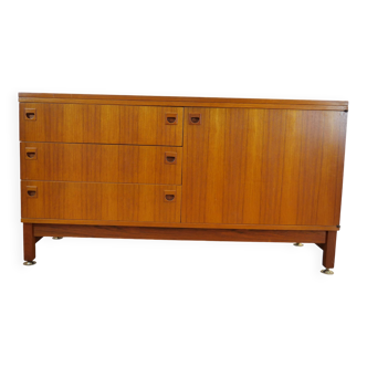 Buffet en teck par André Monpoix 1967