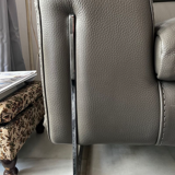 Italian leather sofa by Gabrielle Ghetti for Gamma