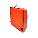 Machine à écrire hermes baby orange corail cursive révisée ruban neuf