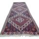 Vintage Turkish hallway rug 148x393 cm
