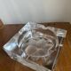 Durand crystal ashtray