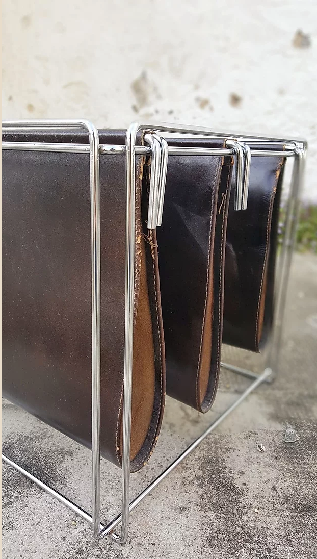 Porte revues design Gérard Rignault pour Group S.A. 1970