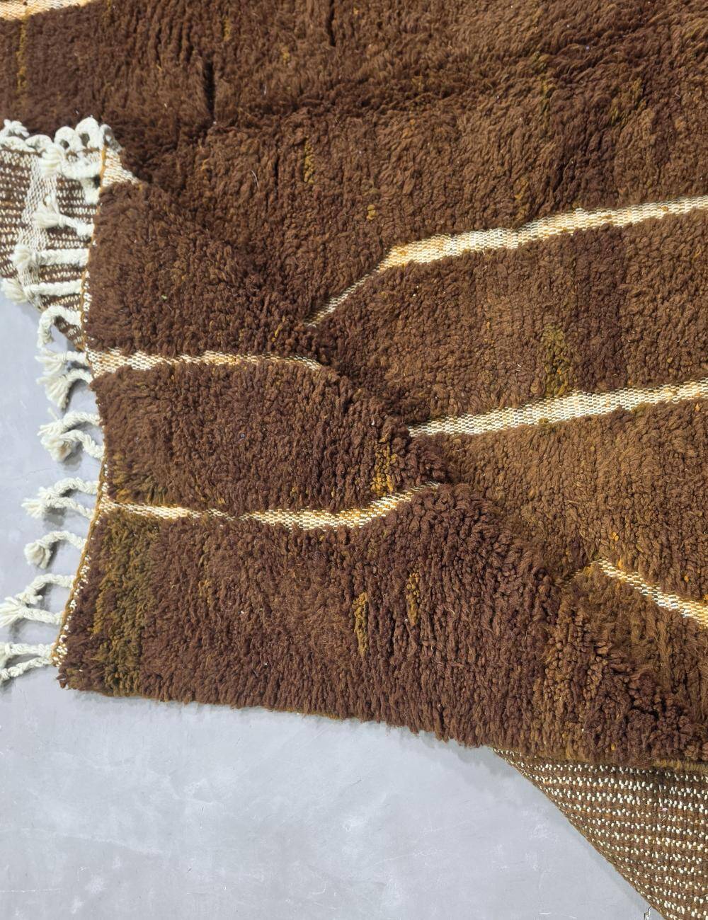Modern Brown Rug - 290 x 250 cm