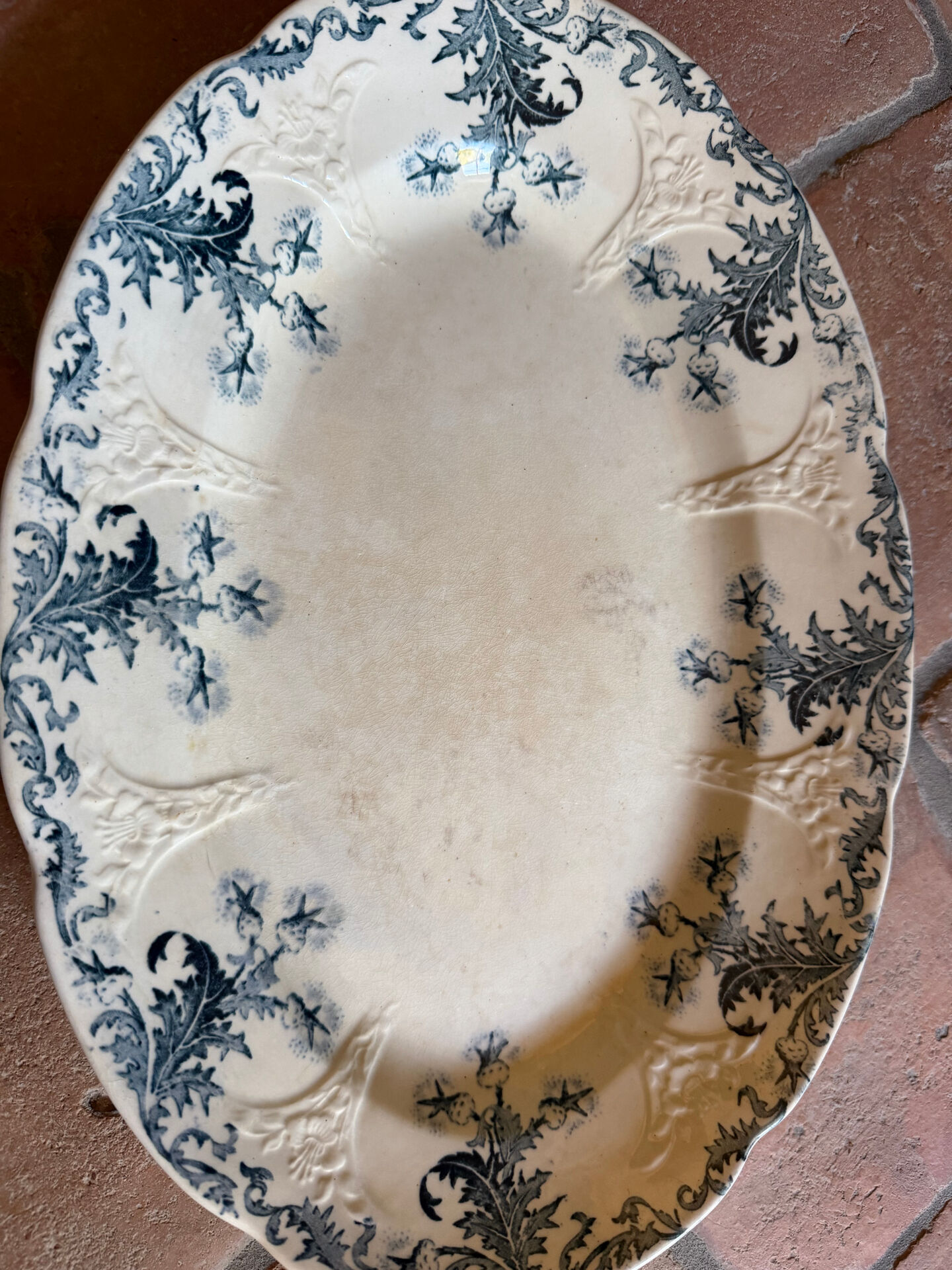 Longwy plate in iron, Lorraine model