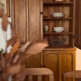 Parisian sideboard in solid wood