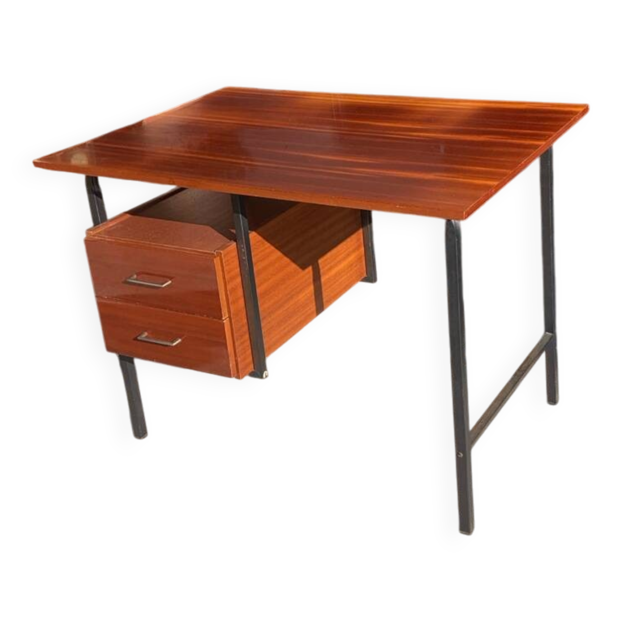 Bureau vintage moderniste années 70