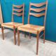 Series of 4 Danish teak chairs Arne Wahl Inversen
