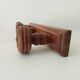 Rustic vintage wall coat rack