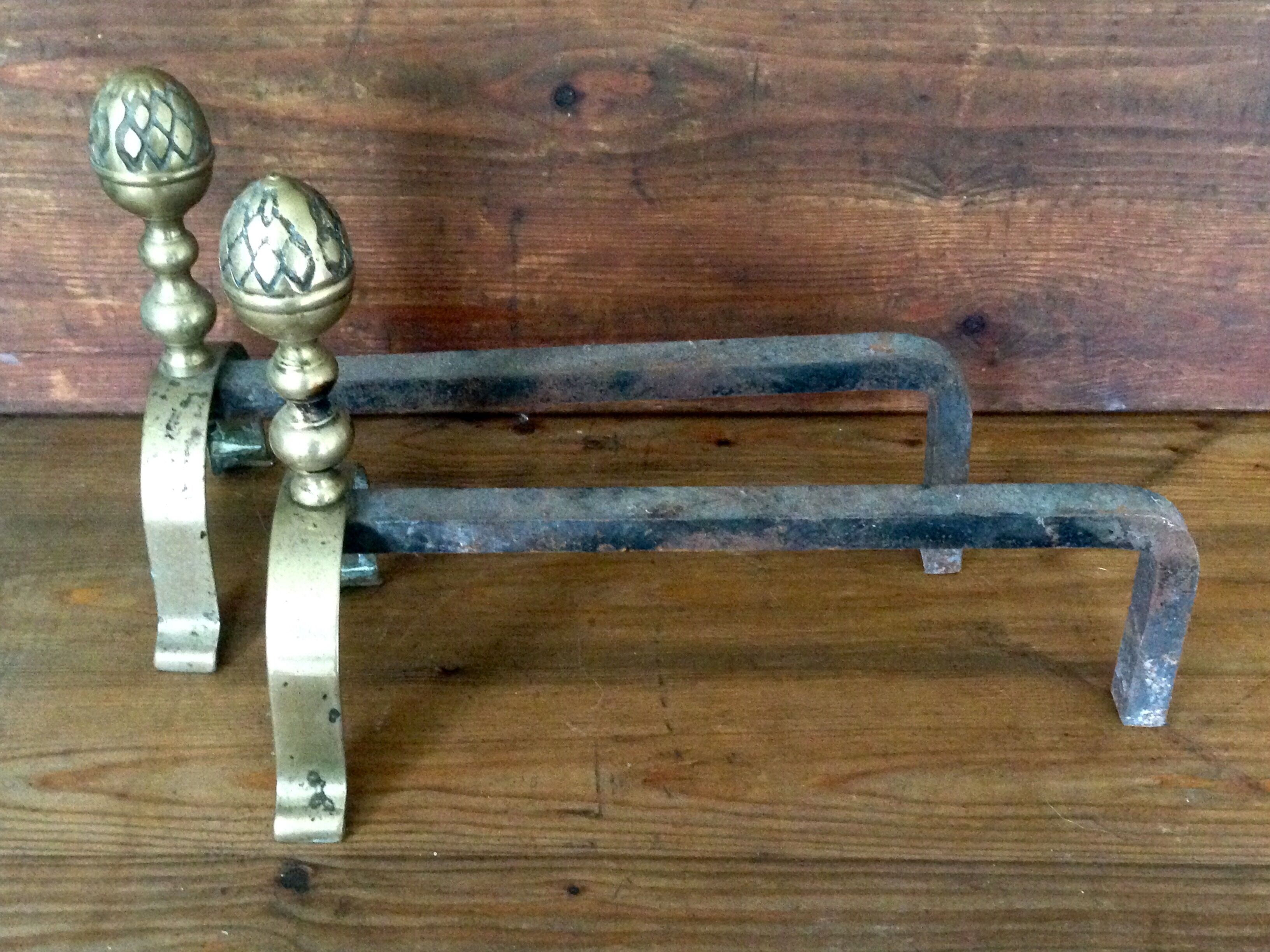 Vintage andirons