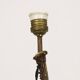 Set of Folk Art antler table lamps
