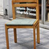 4 Musterring solid oak chairs, 1970