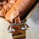 Vintage retro sigurd resell leather  &  chrome falcon chair