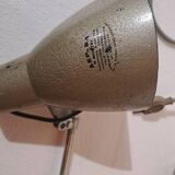 Old industrial articulated workshop lamp