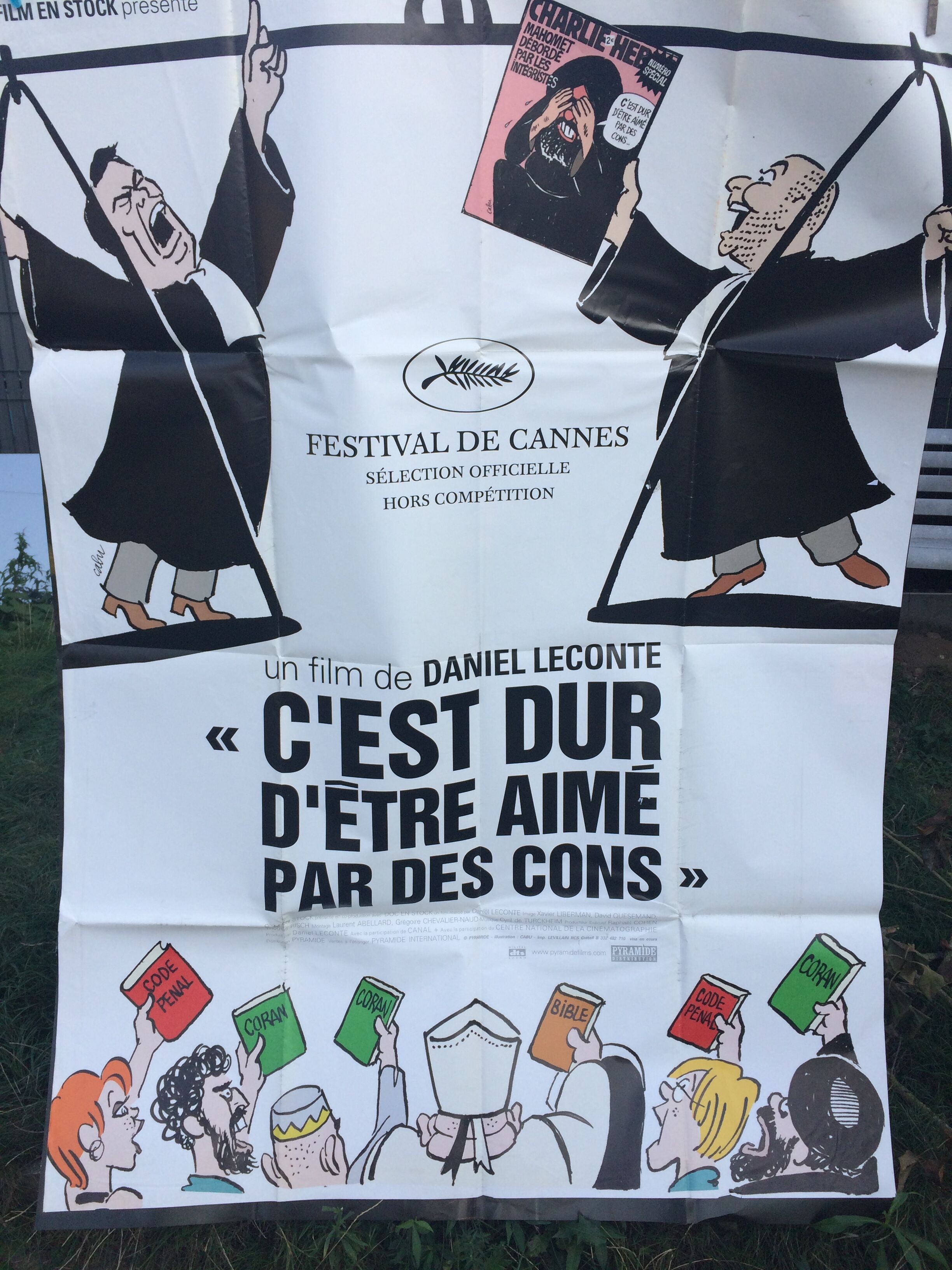 Cinema poster "it's hard to be loved by jerks"