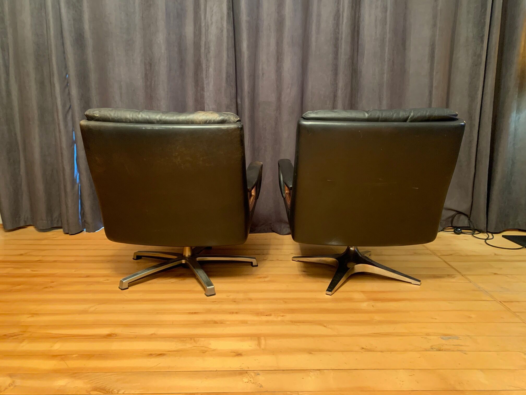 Pair of armchairs by Carl Straub Germany 1960s