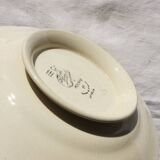 Pexonne hand painted footed serving plate or dish